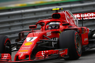 Kimi Raikkonen, Ferrari SF71H.