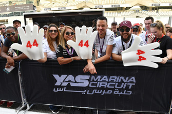 Lewis Hamilton, Mercedes AMG F1 fans