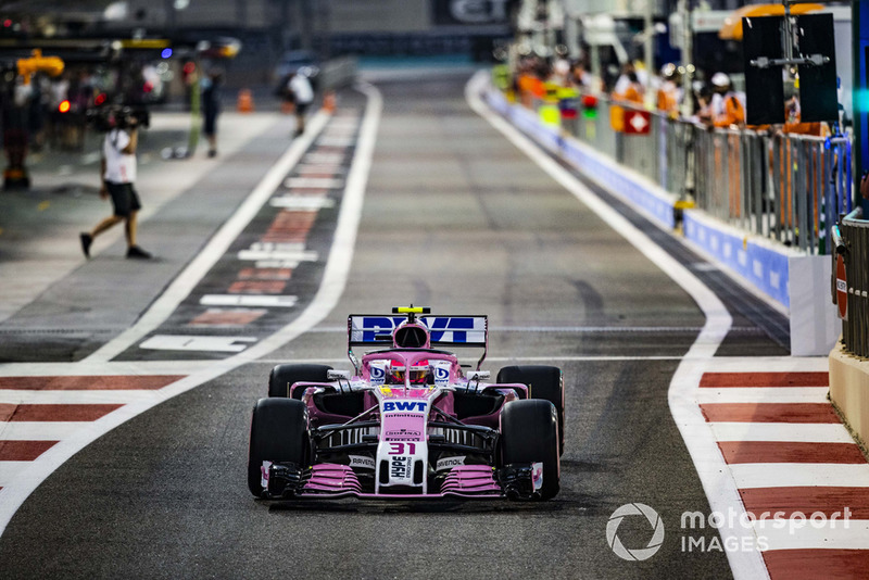 9. Esteban Ocon, Racing Point Force India VJM11