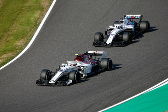 Charles Leclerc, Sauber C37, Lance Stroll, Williams FW41