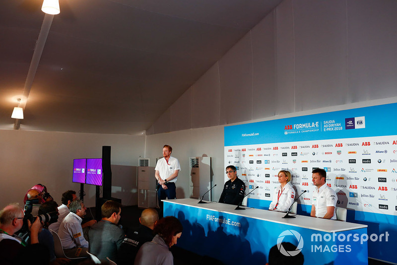 Press conference with Mark Preston, Team Principal, DS TECHEETAH, Susie Wolff, Team Principal, Venturi Formula E, Allan McNish, Team Principal, Audi Sport Abt Schaeffler