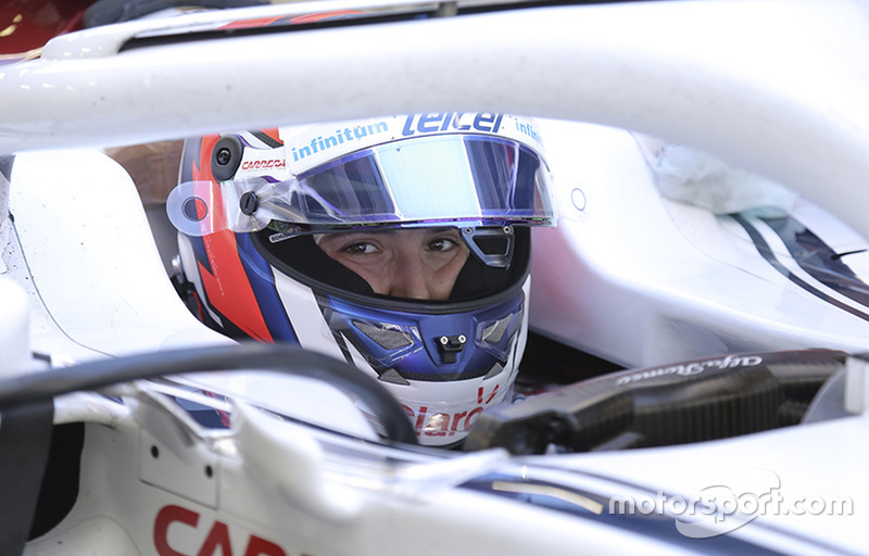 Tatiana Calderón, Sauber C37 piloto de prueba