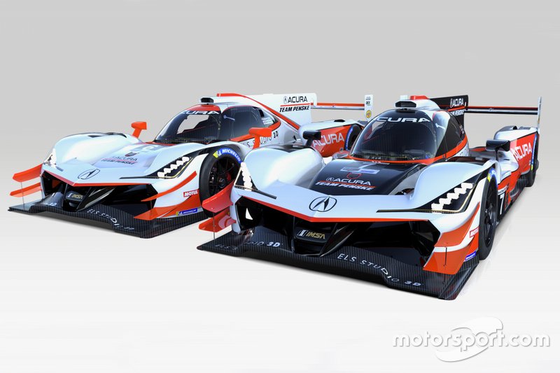 Decoración Acura Team Penske 