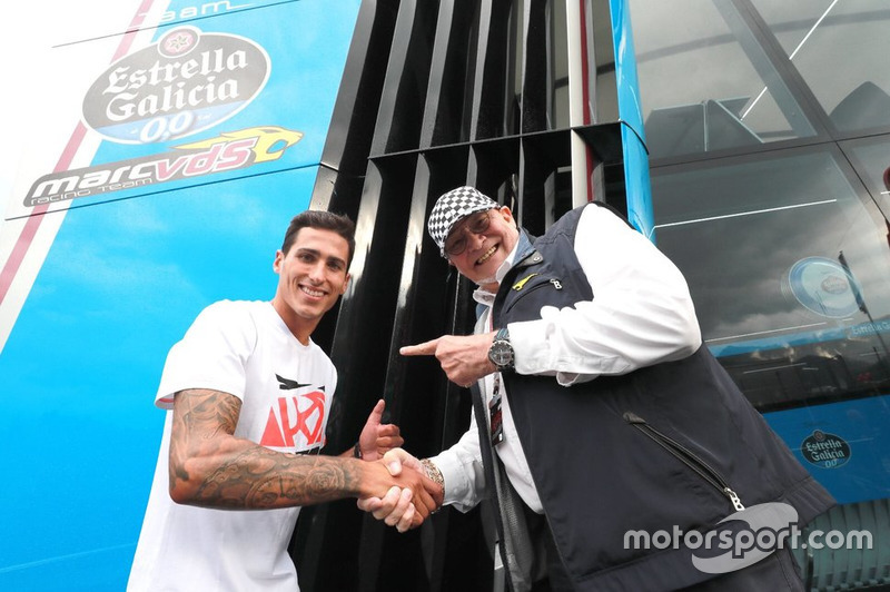 Xavi Vierge, Marc VDS Racing con Marc van der Straten