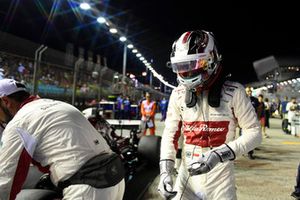 Charles Leclerc, Sauber on the grid