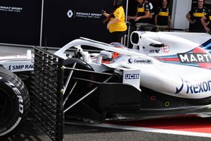 Robert Kubica, Williams FW41, czujniki aerodynamiczne