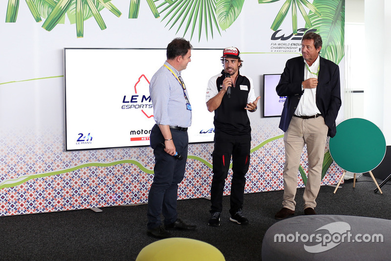 Presentasi Le Mans Esport Series bersama Fernando Alonso