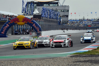 Stian Paulsen, Stian Paulsen Racing Cupra TCR, Mikel Azcona, PCR Sport Cupra TCR, Julien Briché, JSB Compétition Peugeot 308 TCR