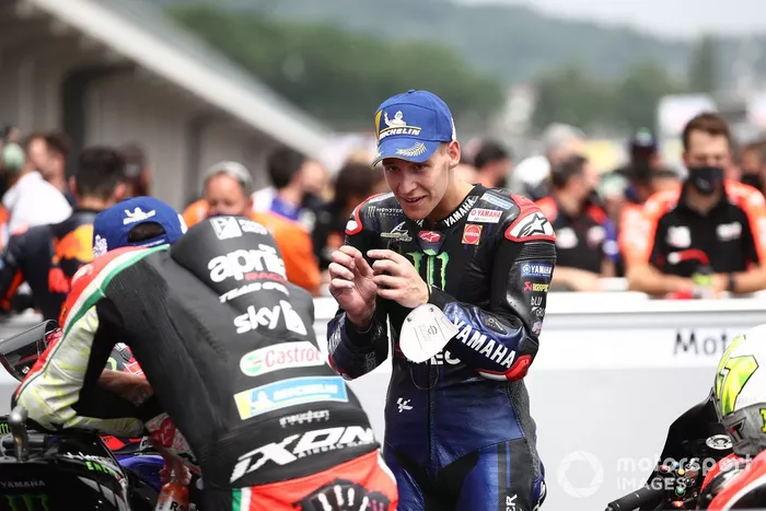 Tercer lugar Fabio Quartararo, Yamaha Factory Racing