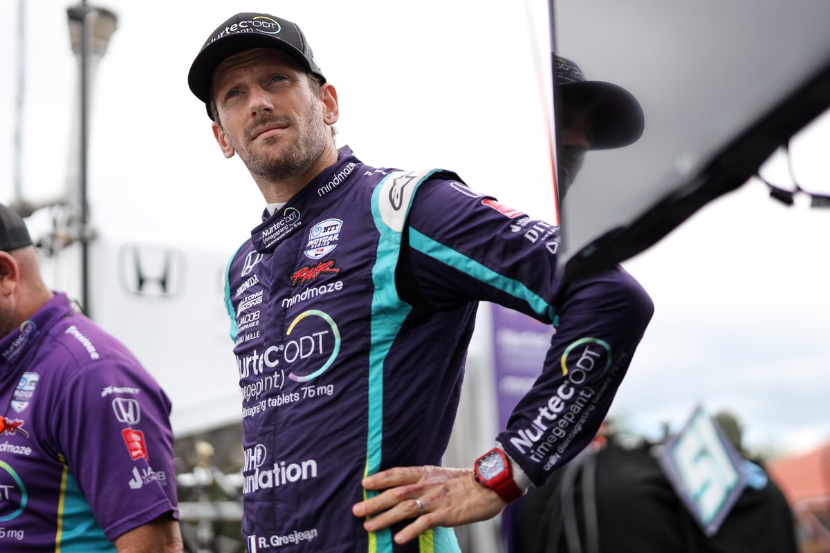 Romain Grosjean, Dale Coyne Racing with Rick Ware Racing Honda