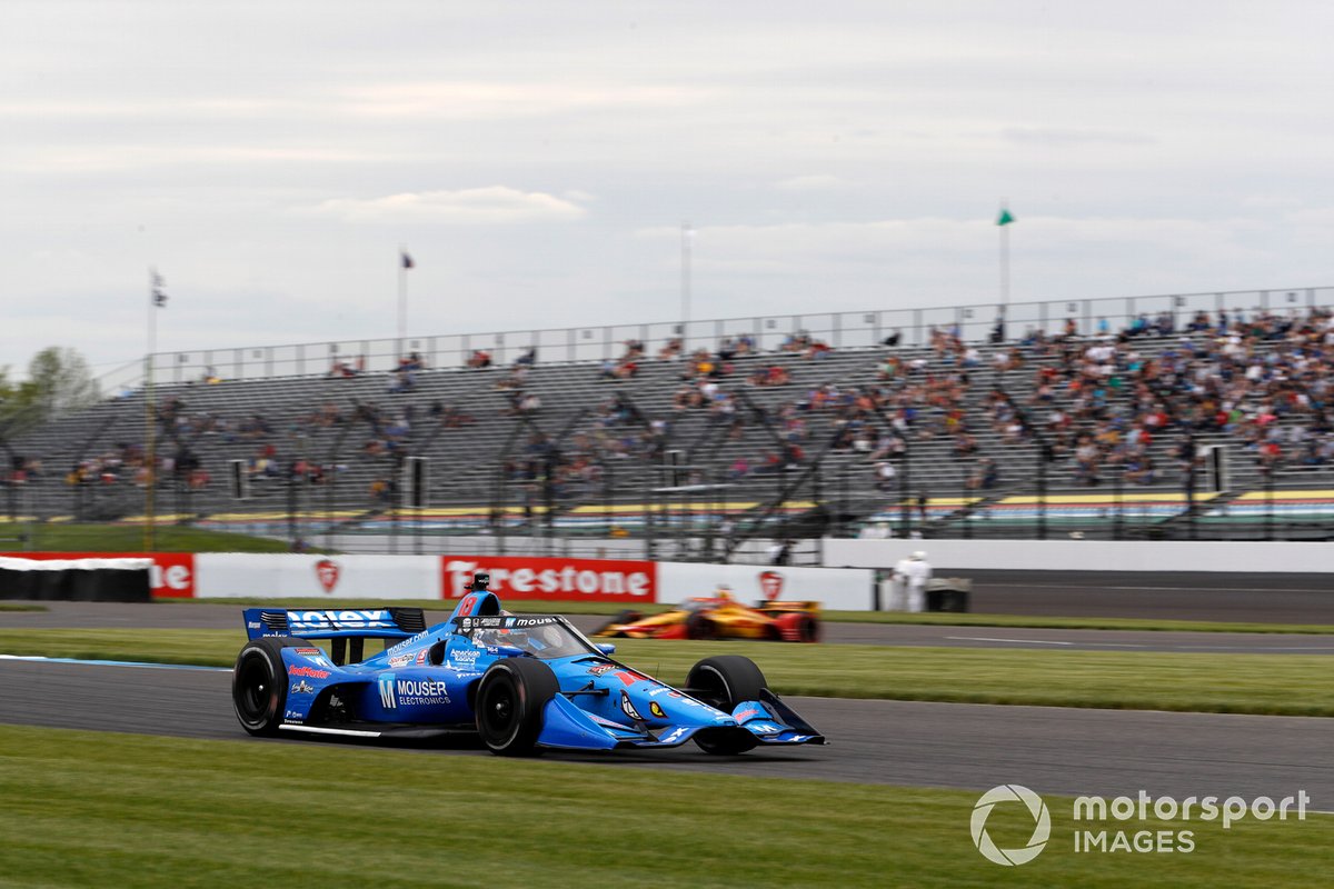 Ed Jones, Dale Coyne Racing with Vasser Sullivan Honda