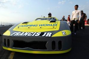 Ernie Francis Jr. at the SRX race at Lucas Oil Raceway