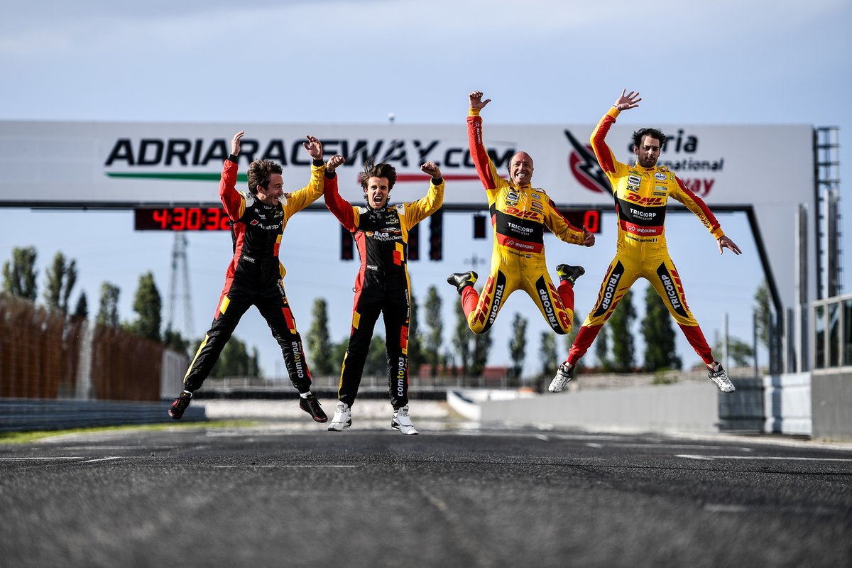 Gilles Magnus, Nathanaël Berthon, Frédéric Vervisch, Tom Coronel, Comtoyou Team Audi Sport, Audi RS 3 LMS TCR