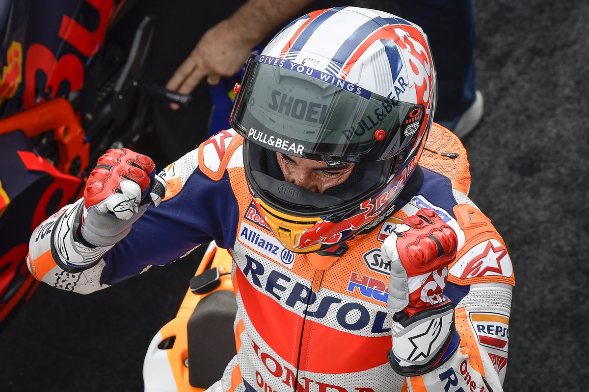 Il vincitore della gara Marc Marquez, Repsol Honda Team