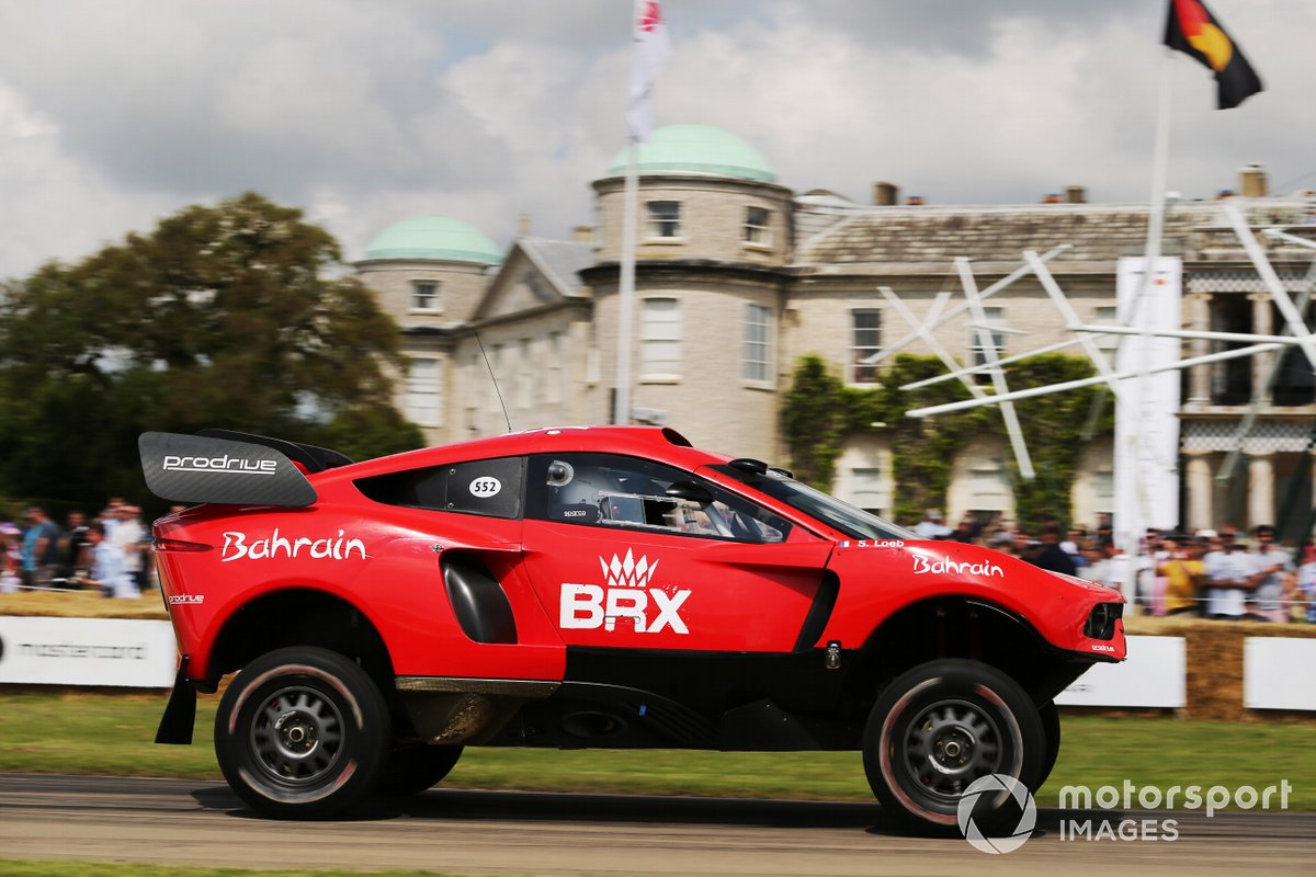 Sébastien Loeb au volant du BRX Hunter (2021)
