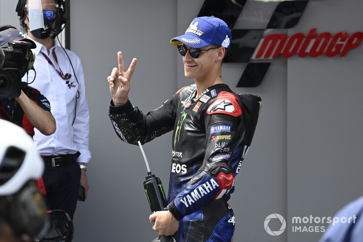 Ganador de la pole Fabio Quartararo, Yamaha Factory Racing