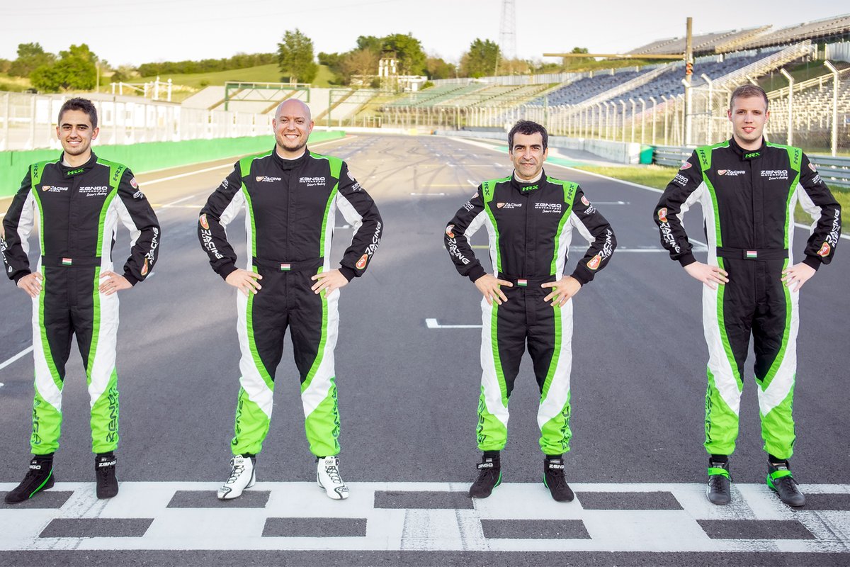 Mikel Azcona, Rob Huff, Jordi Gené, Bence Boldizs, Zengo Motorsport