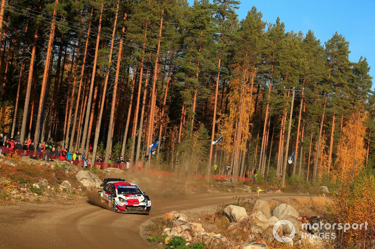 Elfyn Evans, Scott Martin, Toyota Gazoo Racing WRT Toyota Yaris WRC