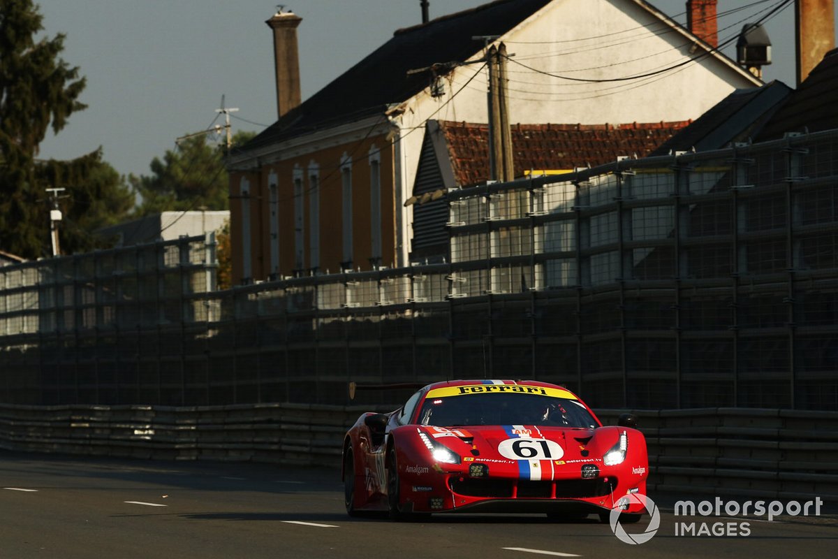 #61 Luzich Racing Ferrari 488 GTE Evo: Francesco Piovanetti, Oswaldo Negri Jr., Come Ledogar