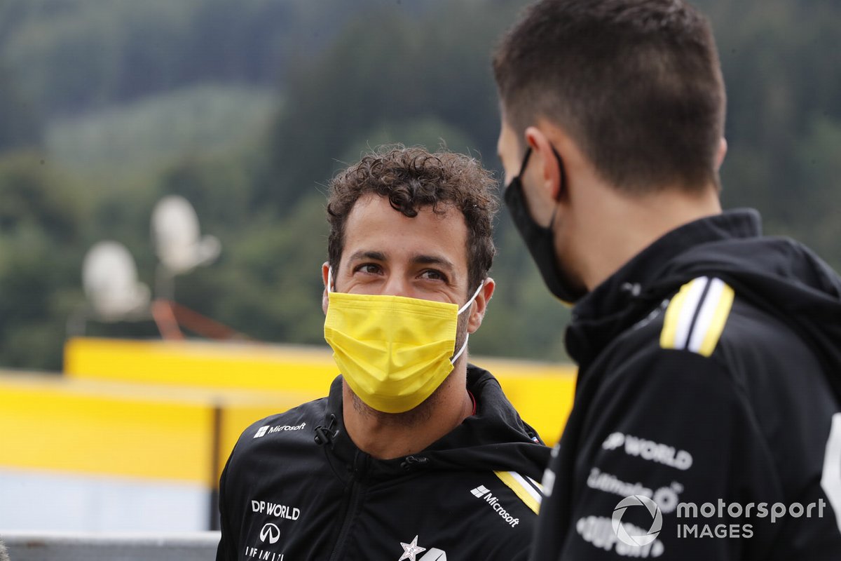 Даниэль Риккардо и Эстебан Окон, Renault F1