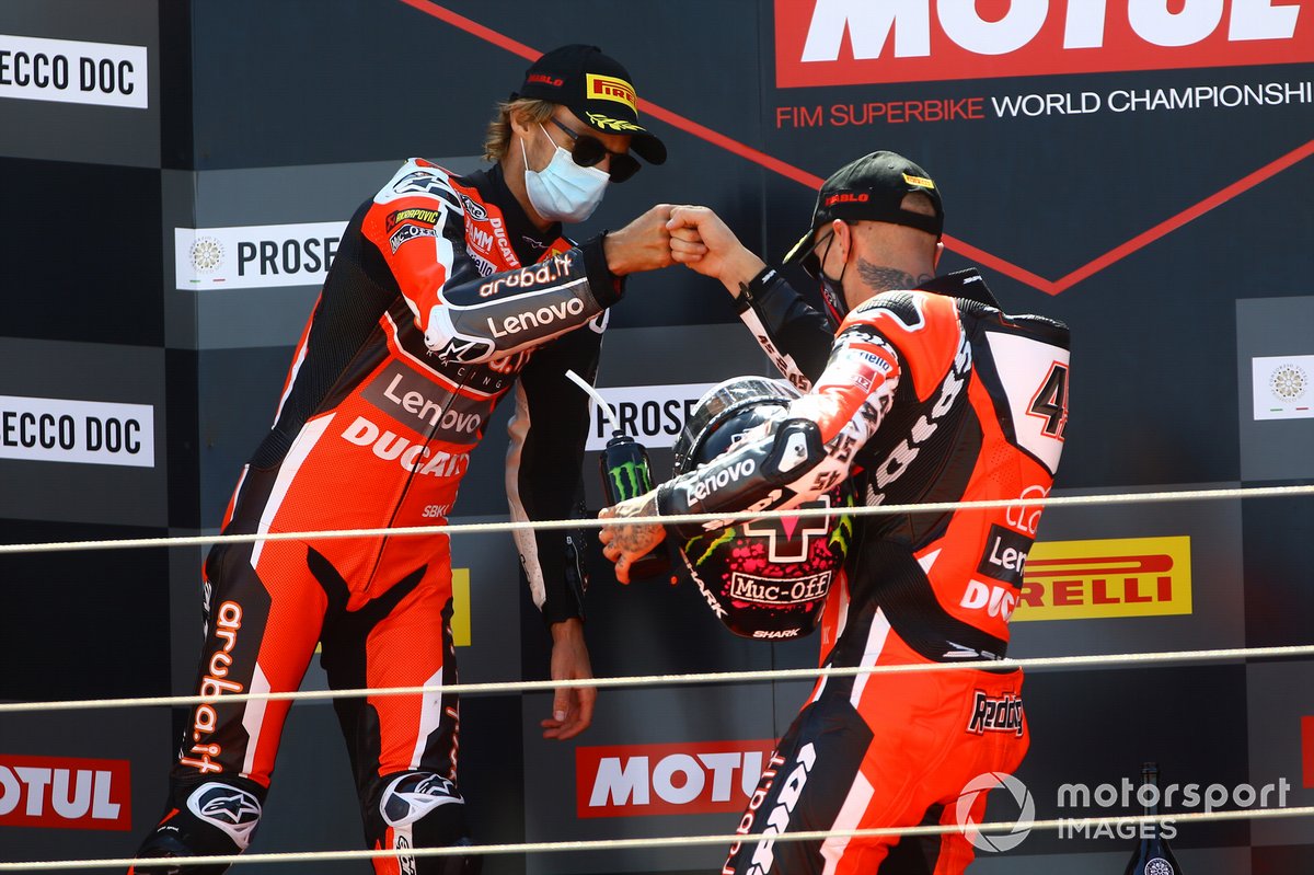 Chaz Davies, Arubait Racing Ducati, Scott Redding, Arubait Racing Ducati