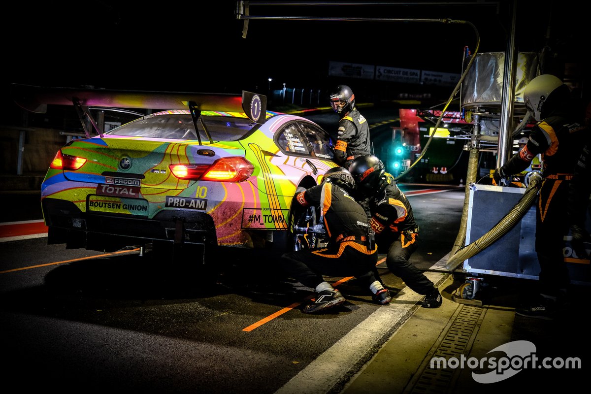 #10 Boutsen Ginion BMW M6 GT3: Karim Ojjeh, Gilles Vannelet, Jens Klingmann, Benjamin Lessennes