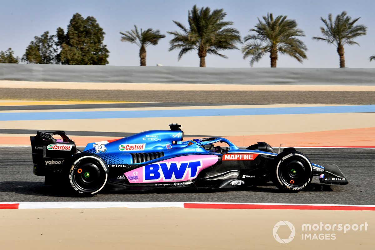 Gasly, Ferrari pilotlarının önünde en hızlısı! 4 Formula 1 Haberleri - F1 Puan Durumu Fernando Alonso, Alpine A522