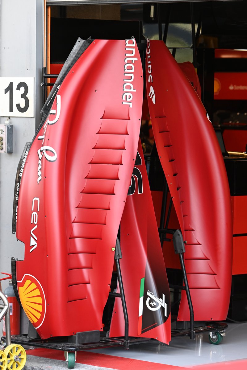 Detalle del Ferrari F1-75