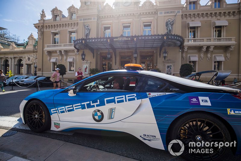 BMW i8 Coche de seguridad conducido por Bruno Correa