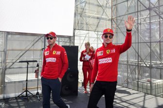 Charles Leclerc, Ferrari ve Sebastian Vettel, Ferrari