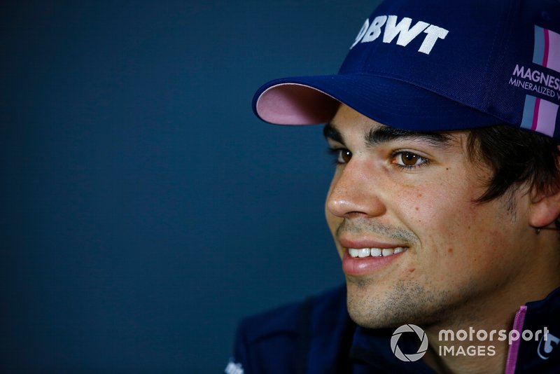 Lance Stroll, Racing Point in Press Conference