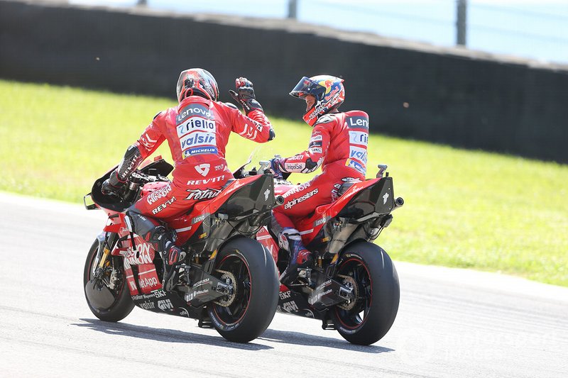 Danilo Petrucci, Ducati Team & Andrea Dovizioso, Ducati Team