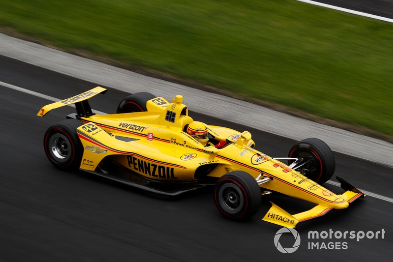 Platz 18: Helio Castroneves, Team Penske Chevrolet