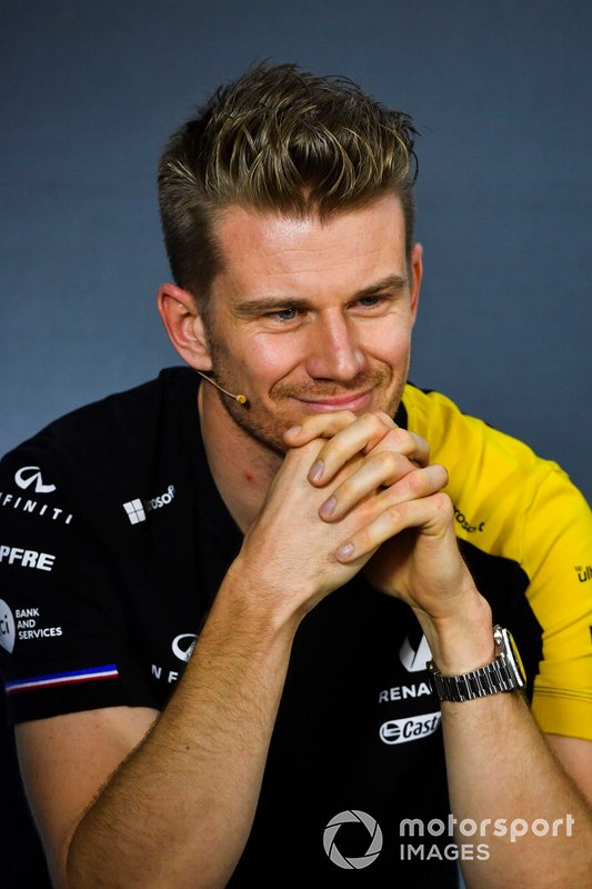 Nico Hulkenberg, Renault F1 Team in Press Conference