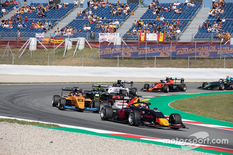 Yuki Tsunoda, Jenzer Motorsport and Alexander Peroni, Campos Racing