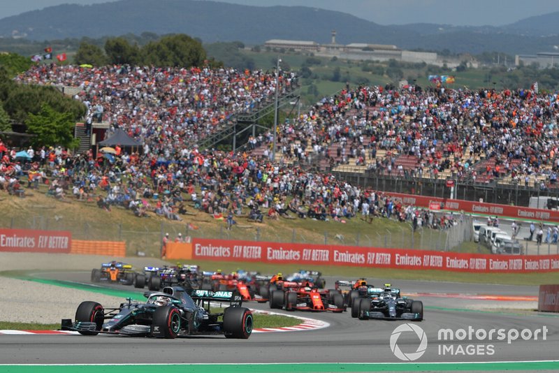 Spanish GP: Lewis Hamilton, Mercedes