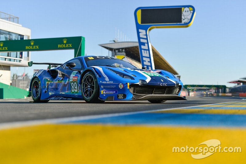 #89 Risi Competizione Ferrari 488 GTE EVO: Pipo Derani, Olivier Jarvis, Jules Gounon