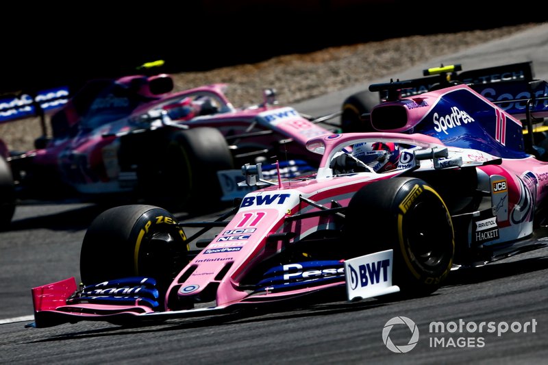 Sergio Pérez, Racing Point RP19, Nico Hulkenberg, Renault F1 Team R.S. 19, Lance Stroll, Racing Point RP19