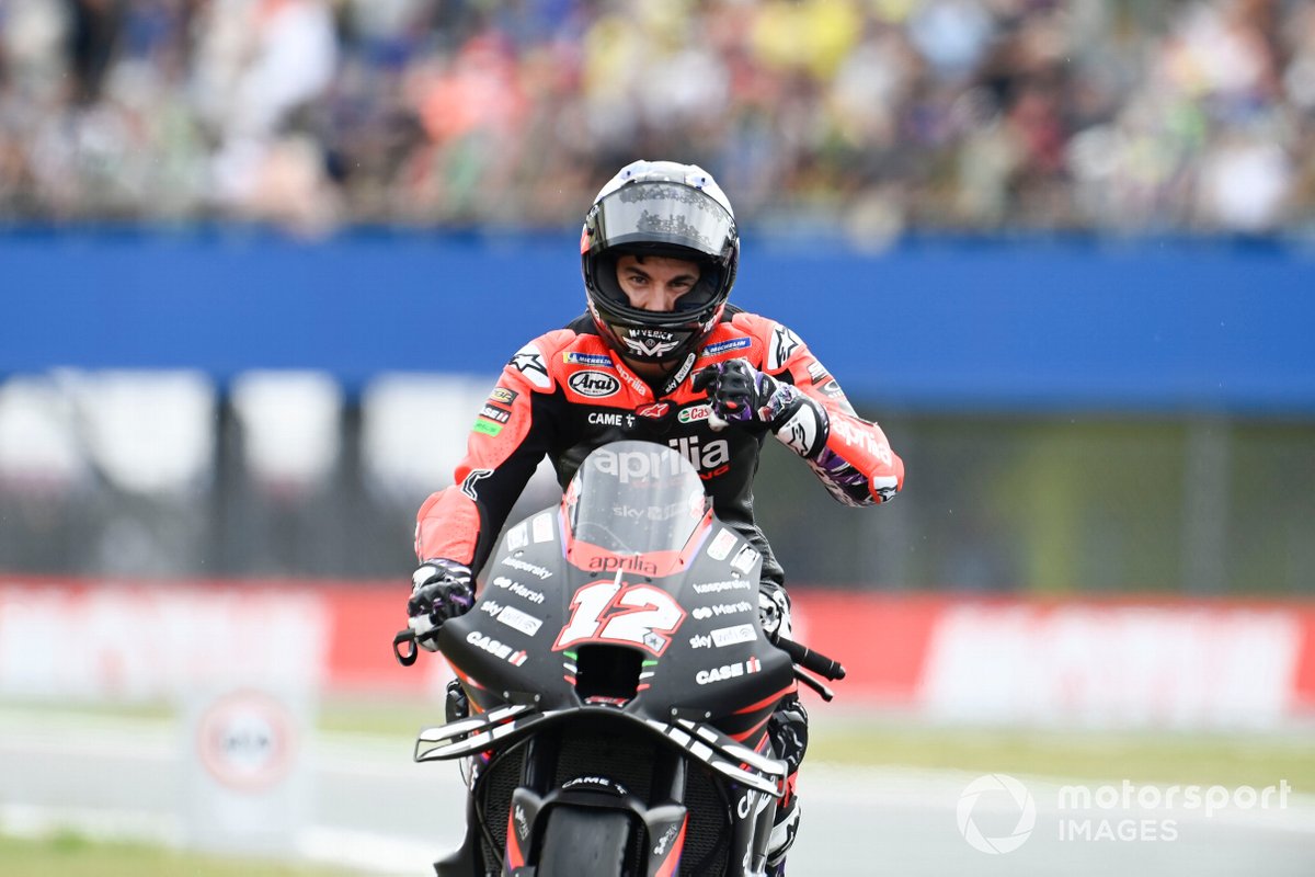 Tercer lugar Maverick Viñales, Aprilia Racing Team