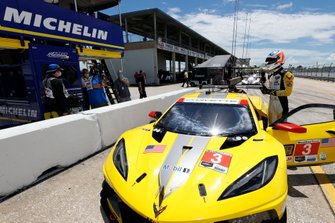 Pole sitter GTLM: #3Corvette Racing Corvette C8.R: Jordan Taylor