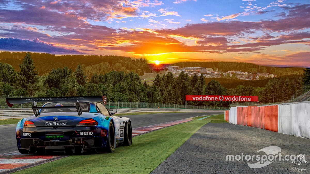 Imagen de las 24h de Spa de iRacing