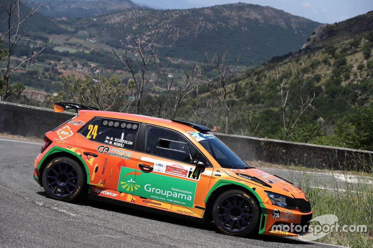 Giacomo Scattolon, Matteo Nobili, CR Motorsport, Skoda Fabia R5