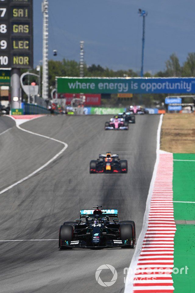 Lewis Hamilton, Mercedes F1 W11 EQ Performance, Max Verstappen, Red Bull Racing RB16, Lance Stroll, Racing Point RP20