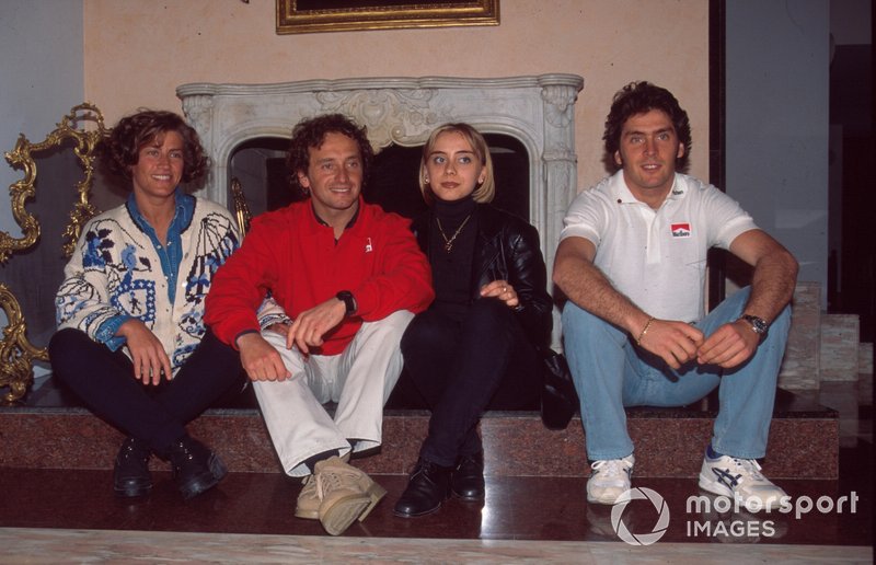 Pier Luigi Martini with his family