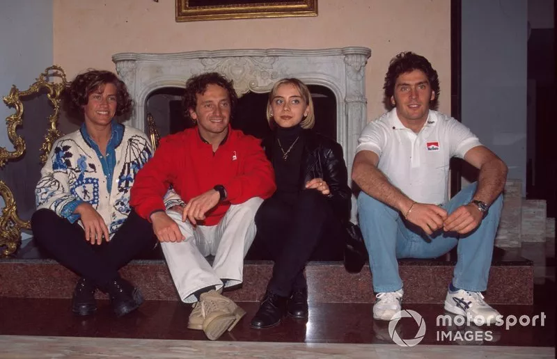 Pier Luigi Martini with his family