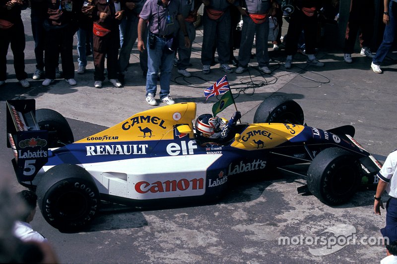 Nigel Mansell, Williams FW14B Renault