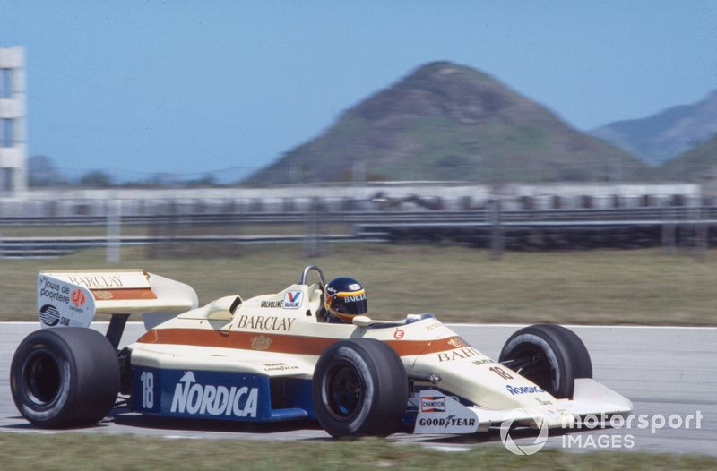 Thierry Boutsen, Arrows A6 Ford