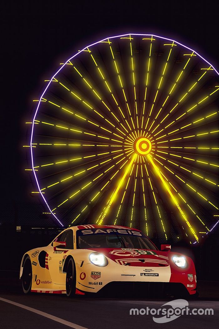 #91 Porsche Esports Team Porsche 911 RSR: AndrÃ© Lotterer, Neel Jani, Mitchell Dejong, Martti Pietila