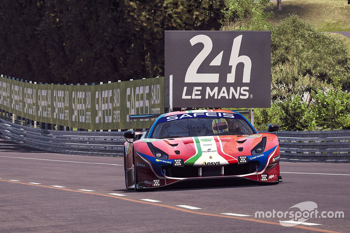 #51 Ferrari - AF Corse Ferrari 488 GTE: Nicklas Nielsen, Federico Leo, Kasper Stoltze, Amos Laurito