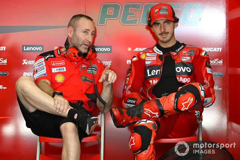 Francesco Bagnaia, Ducati Team, Christian Gabbarini, Ducati Team